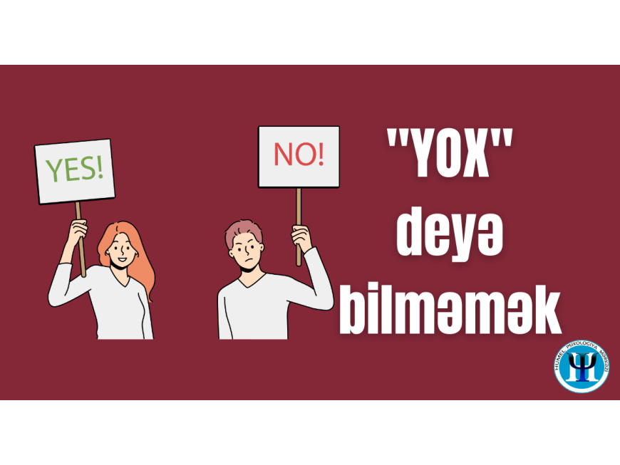 "Yox" deyə bilmirəm